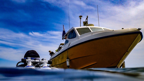 Aquanauts Plymouth's Outcast diving boat