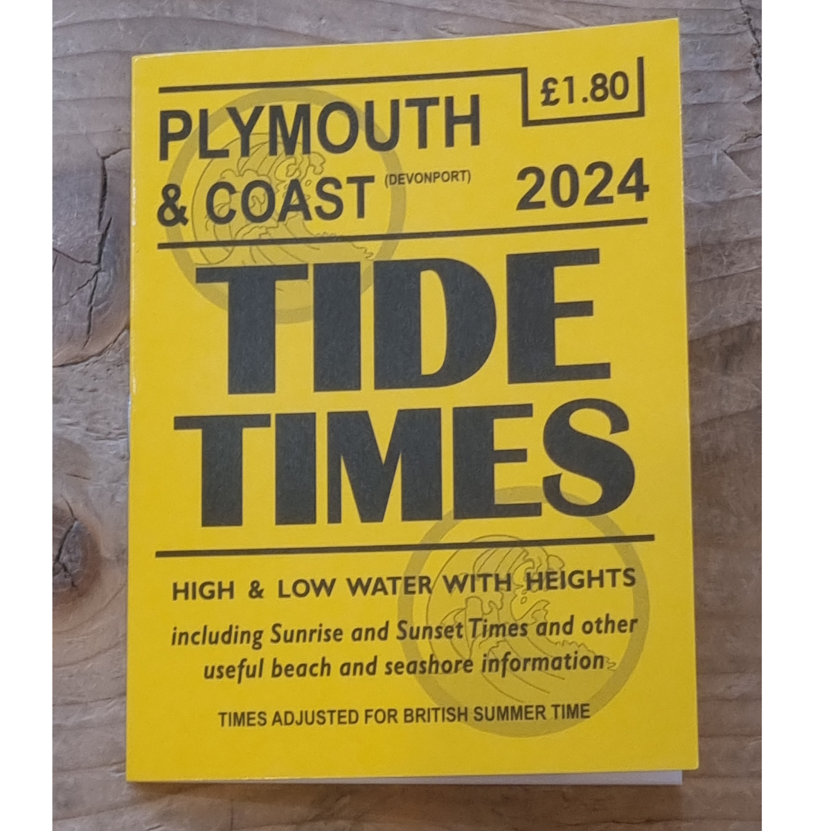Tide Times Booklet