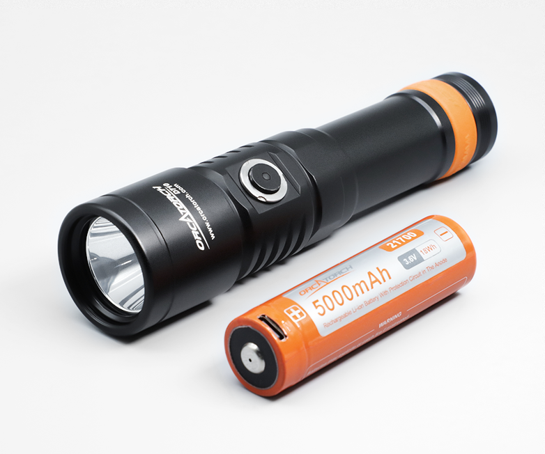 Orca D710 Torch with free spare battery