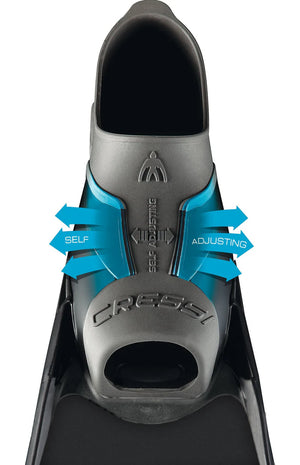 Cressi Gara Turbo Foot Pocket Fins