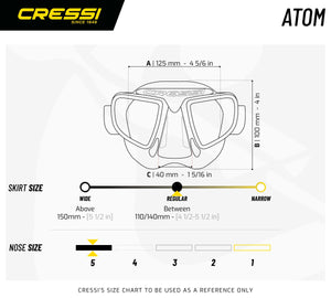 Cressi Atom Mask