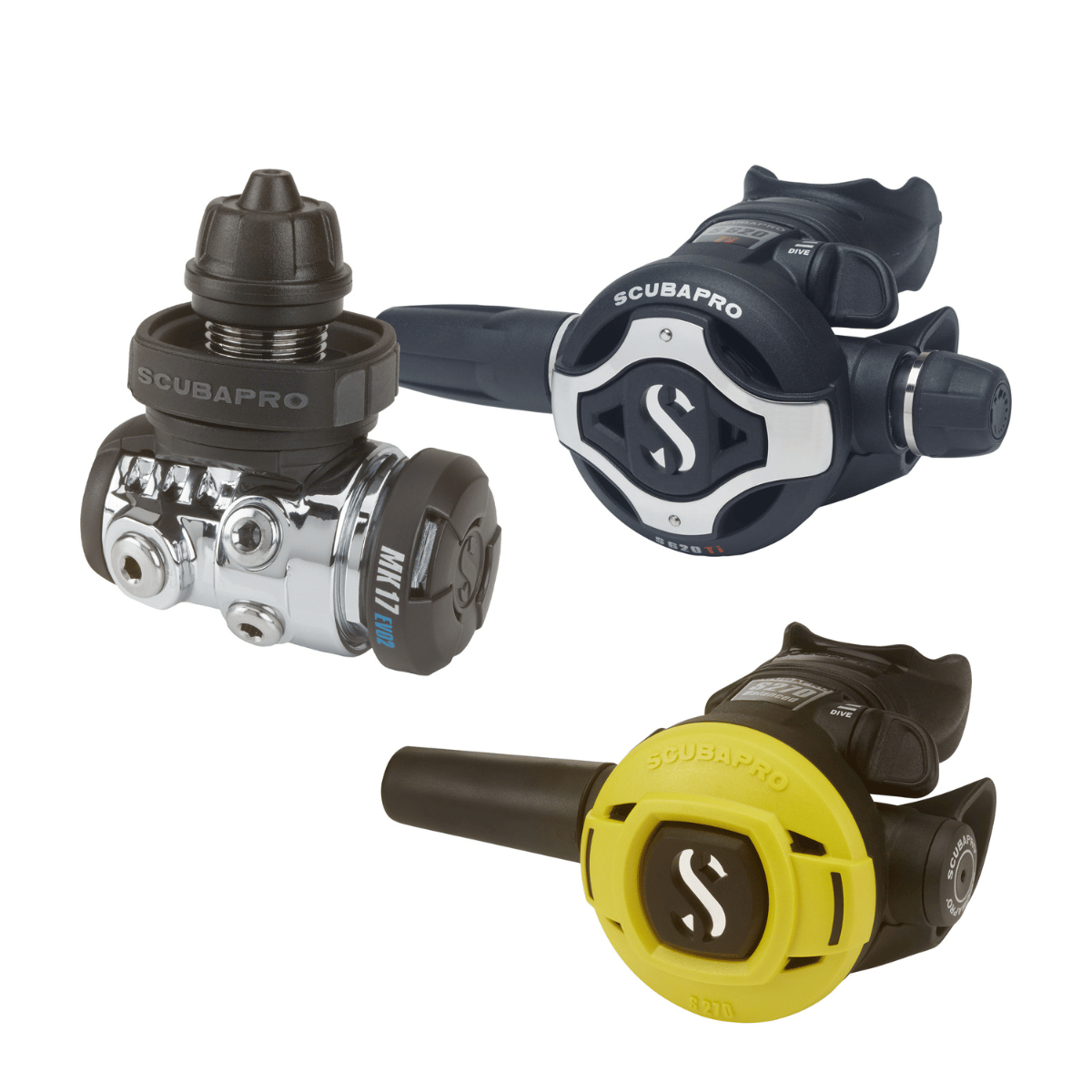 Scubapro MK17 EVO2/S620 Ti Regulator Set