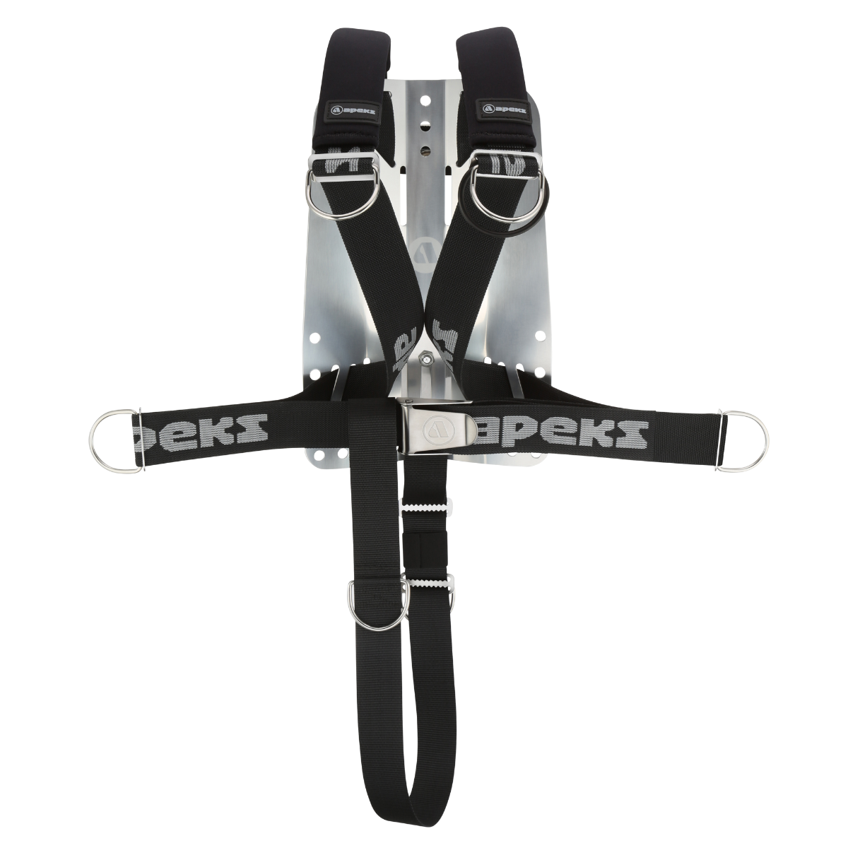 Apeks Dlx Harness With Stainless Steel Backplate